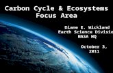 Diane E. Wickland Earth Science Division NASA HQ Carbon Cycle & Ecosystems Focus Area October 3, 2011.