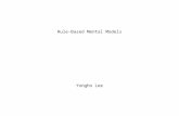 Rule-Based Mental Models Yongho Lee. Contents 1.Mental Models as Morphism 2.Mental Models as Rule Systems 3.The Performance of Rule-Based Modeling Systems.