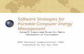 Software Strategies for Portable Computer Energy Management IEEE Personal Communications 1998 Presented by Hsu Hao Chen.