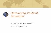 Developing Political Strategies - Nelson Mandela - chapter 10.