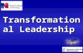 Transformational Leadership – a brief revision Transformational Leadership An approach to leadership which seeks to bring about success and sustainable.