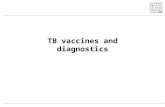 TB vaccines and diagnostics. Introduction An estimated 15 million active cases, leading to….. An estimated 9 million new infections Approx 2 million.