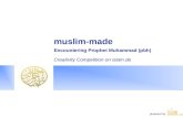 Powered by muslim-made Encountering Prophet Muhammad (pbh) Creativity Competition on islam.de.