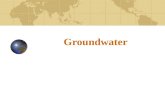 Groundwater. Importance of groundwater Groundwater is water found in the pores of soil and sediment, plus narrow fractures in bedrock Groundwater is the.