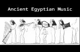 Ancient Egyptian Music. Idiophones IHY = clappers –NA’TA’HI = bone clappers –MA’H = artificial hands and feet clappers SEHEM = sistrum of pottery body.