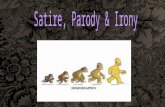 Satire is used to show foolishness or vice in humans, organizations, or even governments, by using sarcasm, ridicule, or irony. Often used to effect political.