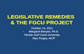 October 14, 2011 Margaret Banyan, Ph.D. Florida Gulf Coast University Max Forgey, AICP.
