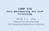 COMP 578 Data Warehousing And OLAP Technology Keith C.C. Chan Department of Computing The Hong Kong Polytechnic University.