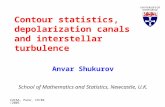Contour statistics, depolarization canals and interstellar turbulence Anvar Shukurov School of Mathematics and Statistics, Newcastle, U.K.