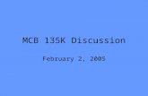 MCB 135K Discussion February 2, 2005. Topics Functional Assessment of the Elderly Biomarkers of Aging Cellular Senescence –Lecture PowerPoint to be posted.