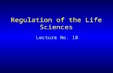 Regulation of the Life Sciences Lecture No. 18. 1. Outline Literature Reviews –Slides 2 - 10 Regulating Synthetic Genomics –Slides 11 - 15 NSABB Proposals.