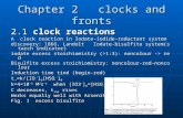 Chapter 2 clocks and fronts 2.1 clock reactions A clock reaction in Iodate-iodide-reductant system discovery: 1866, Landolt Iodate-bisulfite system(starch