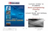 © 2008 McGraw-Hill All rights reserved Slide to accompany Blank and Tarquin Basics of Engineering Economy, 2008 3 - 1 Lecture slides to accompany Basics.