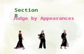Judge by Appearances Section B. Revision Exercises checking.