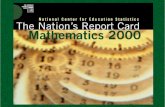 The Nation’s Report Card Mathematics 2000. National Assessment of Educational Progress 1.