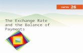 The Exchange Rate and the Balance of Payments CHAPTER 26.
