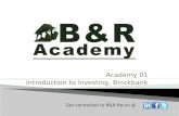 Academy 01 Introduction to investing, Binckbank Get connected to B&R Beurs @ 1.
