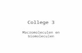 College 3 Macromoleculen en biomoleculen. Maar eerst: elektron configuratie Cytosine.
