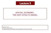 Lecture 5 SPATIAL ECONOMY: THE DIXIT-STIGLITZ MODEL By Carlos Llano, References for the slides: Fujita, Krugman and Venables: Economía Espacial. Ariel.
