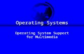 Operating Systems Operating System Support for Multimedia.
