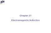 Chapter 27 Electromagnetic Induction. Faraday’s Experiment A primary coil is connected to a battery and a secondary coil is connected to an ammeter The.