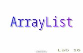 © A+ Computer Science - . Arraylist is a class that houses an array. It is internally implemented in Java as an array. An ArrayList.