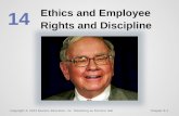 Ethics and Employee Rights and Discipline 14 Copyright © 2013 Pearson Education, Inc. Publishing as Prentice HallChapter 6-1.