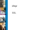 SSL. SSL Certificates © 2012 Citrix | Confidential â€“ Do Not Distribute Overview Topics in this module include: SSL and Digital Certificates SSL Administration