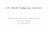 LHC Beam Dumping system R2E/Availability workshop Viliam Senaj 15/10/2014.