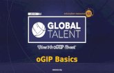 OGIP Basics. What is oGIP? OGIP PURPOSE? Market Value Individual Value.