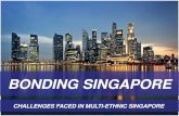 BONDING SINGAPORE CHALLENGES FACED IN MULTI-ETHNIC SINGAPORE.