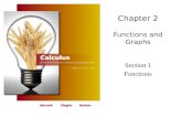 Chapter 2 Functions and Graphs Section 1 Functions
