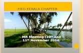 FIEO KERALA CHAPTER \ MR Meeting (10 th and 11 th November 2014)