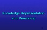 1 Knowledge Representation and Reasoning. 2 Knowledge Representation & Reasoning How knowledge about the world can be represented How knowledge about.