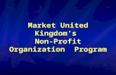 Market United Kingdom’s Non-Profit Organization Program.