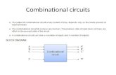 Combinational circuits. Dept. of Mechatronics Engg. HALF ADDER. FULL ADDER Lab 07 3.