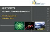 SC-DIVERSITAS Report of the Executive Director Anne Larigauderie 22 March 2011.