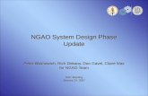 NGAO System Design Phase Update Peter Wizinowich, Rich Dekany, Don Gavel, Claire Max for NGAO Team SSC Meeting January 24, 2007.
