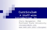 ABC Training Curriculum A Staff-wide Introduction to Function of Behavior Chris Borgmeier, PhD Portland State University cborgmei@pdx.edu cborgmei.
