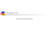 Chapter 14 Electrochemistry. Basic Concepts Chemical Reaction that involves the transfer of electrons. A Redox reaction. Loss of electrons – oxidation.