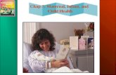 Chap 7: Maternal, Infant, and Child Health. Chapter Objectives Define maternal, infant, and child health. Explain the importance of maternal, infant,