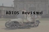 ADIOS Revisited Mitch Begelman JILA, University of Colorado ADIOS Revis it ed.