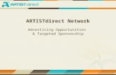 ARTISTdirect Network Advertising Opportunities & Targeted Sponsorship.