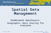 7 March 2006UNSDI Bijeenkomst - GBP - Marknesse Spatial Data Management GeoNetwork OpenSource: Geographic data sharing for everyone.