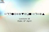 1 Application Areas Lecture 16 Date: 6 th April. 2 Overview of Lecture Application areas: CSCW Ubiquitous Computing/Mobile Computing.