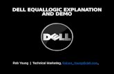 DELL EQUALLOGIC EXPLANATION AND DEMO Rob Young | Technical Marketing, Robert_Young@dell.com,Robert_Young@dell.com.