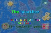 The Weather CLIL project for Science (2nd cycle-3rd year)