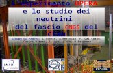 Luca Stanco – ISTITUTO NAZIONALE di FISICA NUCLEARE - Padova 1 6 Maggio 2010 L’esperimento OPERA e lo studio dei neutrini del fascio CNGS del CERN Gruppo.