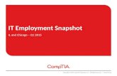 Copyright (c) 2015 CompTIA Properties, LLC. All Rights Reserved. | CompTIA.org IT Employment Snapshot IL and Chicago – Q1 2015.