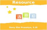 Human Resource Management Dony Eko Prasetyo, S.IP